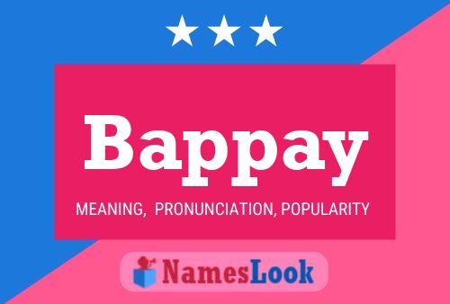 Bappay 名字海报