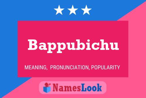 Bappubichu 名字海报