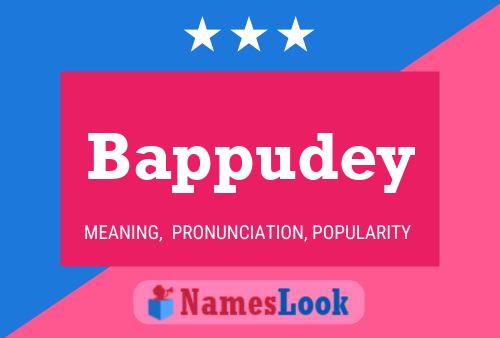 Bappudey 名字海报