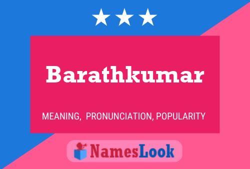 Barathkumar 名字海报