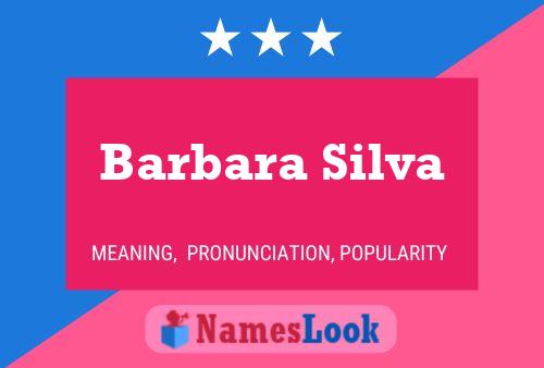 Barbara Silva 名字海报