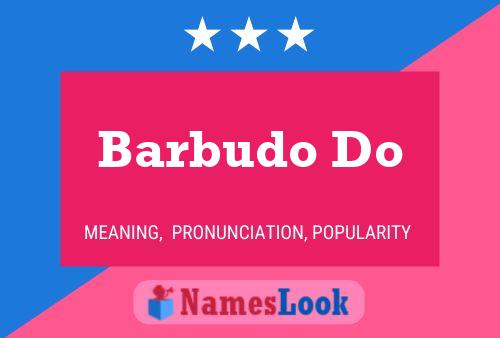 Barbudo Do 名字海报