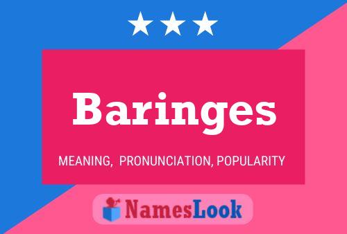 Baringes 名字海报