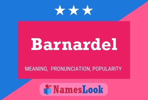 Barnardel 名字海报