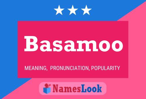 Basamoo 名字海报