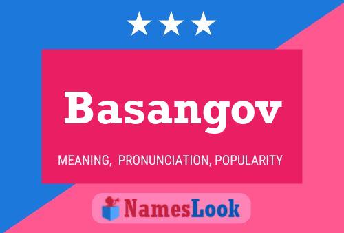 Basangov 名字海报