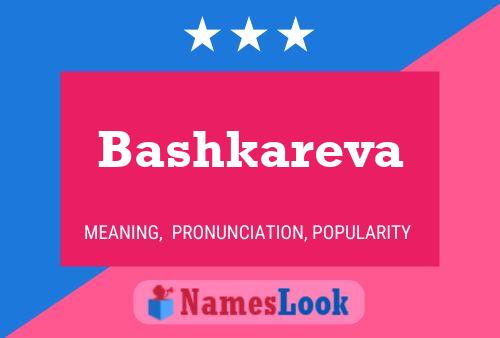 Bashkareva 名字海报