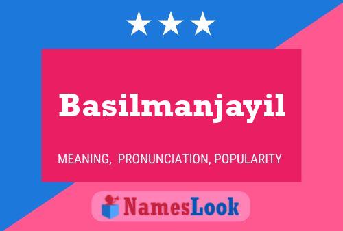 Basilmanjayil 名字海报