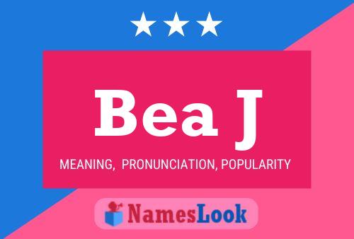 Bea J 名字海报