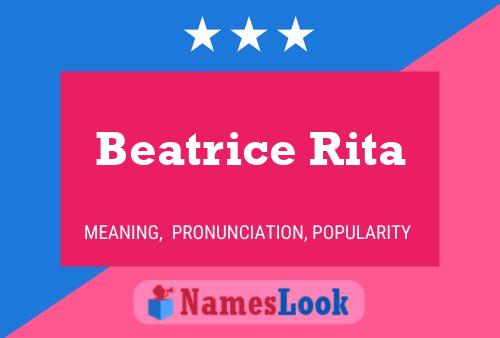 Beatrice Rita 名字海报