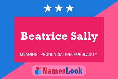 Beatrice Sally 名字海报