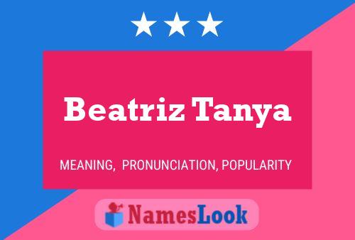 Beatriz Tanya 名字海报