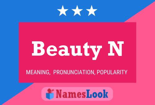 Beauty N 名字海报