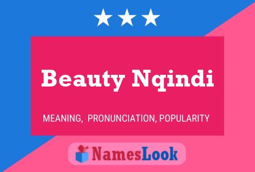 Beauty Nqindi 名字海报