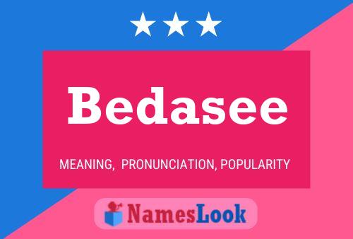 Bedasee 名字海报