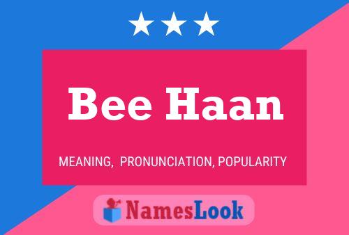 Bee Haan 名字海报