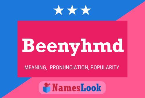 Beenyhmd 名字海报