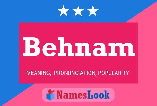 Behnam 名字海报