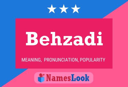 Behzadi 名字海报