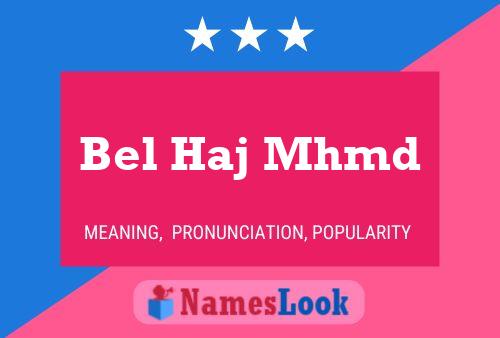 Bel Haj Mhmd 名字海报