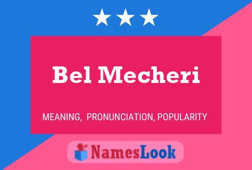 Bel Mecheri 名字海报