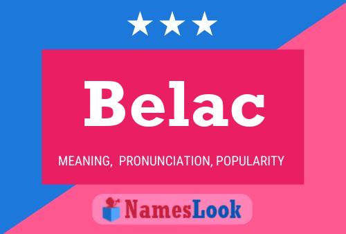 Belac 名字海报