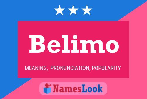 Belimo 名字海报