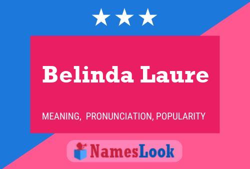 Belinda Laure 名字海报