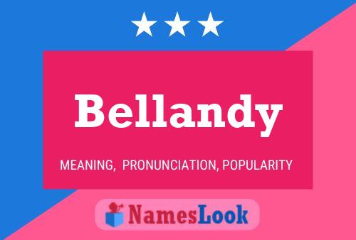 Bellandy 名字海报