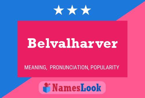 Belvalharver 名字海报