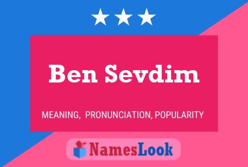 Ben Sevdim 名字海报