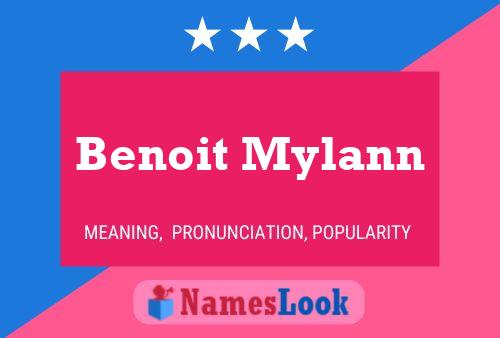 Benoit Mylann 名字海报