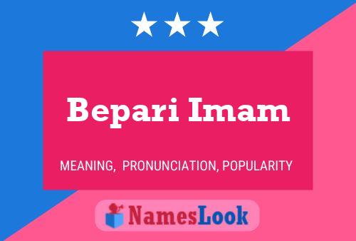 Bepari Imam 名字海报