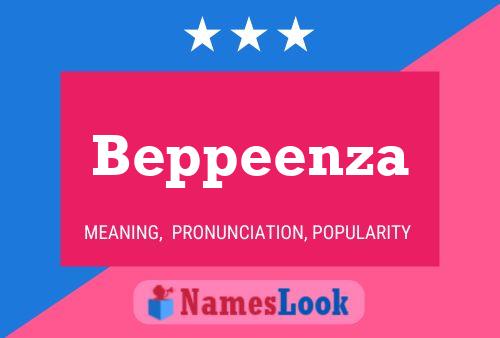 Beppeenza 名字海报