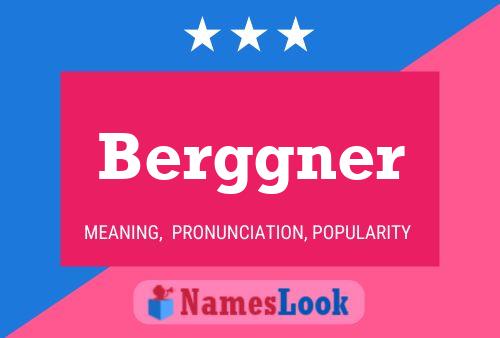 Berggner 名字海报