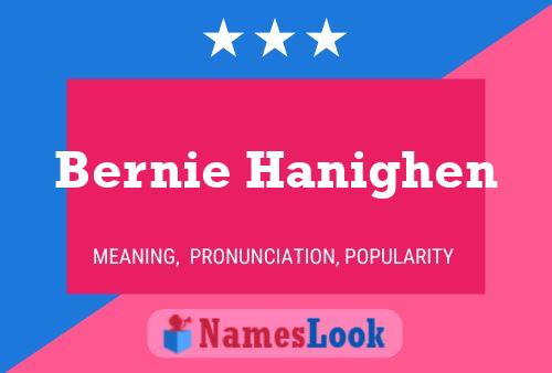 Bernie Hanighen 名字海报