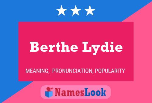 Berthe Lydie 名字海报