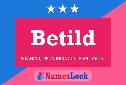 Betild 名字海报