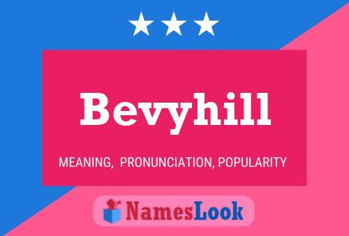 Bevyhill 名字海报