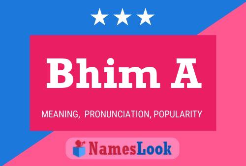 Bhim A 名字海报