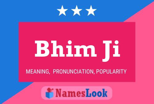 Bhim Ji 名字海报