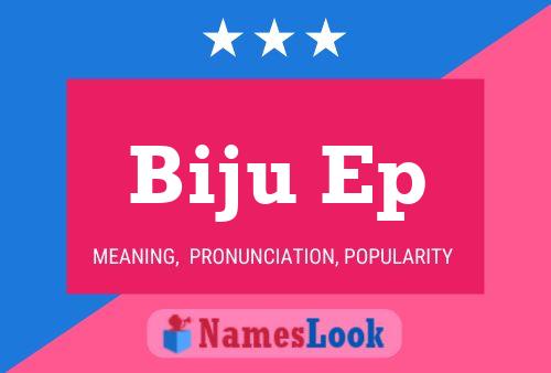 Biju Ep 名字海报