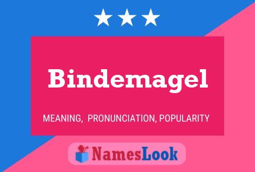 Bindemagel 名字海报