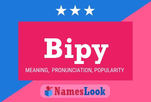 Bipy 名字海报