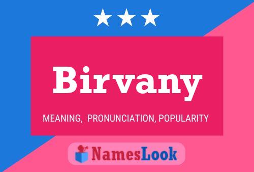 Birvany 名字海报