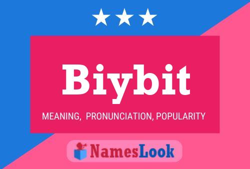 Biybit 名字海报