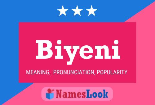 Biyeni 名字海报