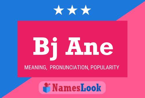 Bj Ane 名字海报