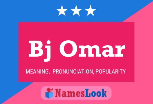 Bj Omar 名字海报