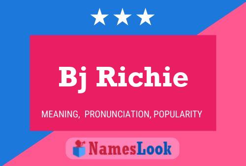 Bj Richie 名字海报